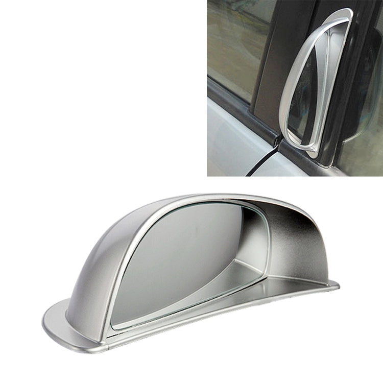 3R-089 Car Blind Spot Rear View Wide Angle Mirror, Left(Silver) - Convex Mirror & Accessories by 3R | Online Shopping South Africa | PMC TechLife | Buy Now Pay Later Mobicred
