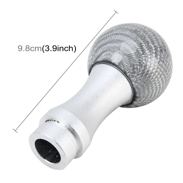 Universal Car Gear Shift Knob Modified Car Gear Shift Knob Auto Transmission Shift Lever Knob Carbon Lead Gear Knobs  with Three Rubber Covers - Shift Knob by PMC TechLife | Online Shopping South Africa | PMC TechLife | Buy Now Pay Later Mobicred