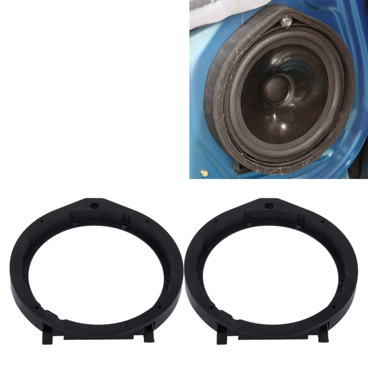 2 PCS Car Auto ABS Loudspeaker Base Protection Cover Holder Mat for Honda - Car Amplifiers by PMC TechLife | Online Shopping South Africa | PMC TechLife | Buy Now Pay Later Mobicred