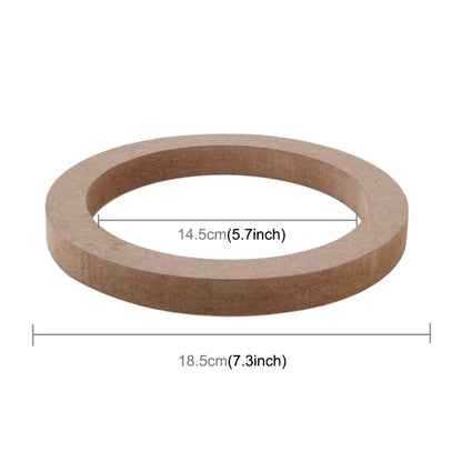 2 PCS Car Auto Universal Wood Loudspeaker Base Protection Cover Holder Mat, Inner Diameter: 14.5cm - Car Amplifiers by PMC Jewellery | Online Shopping South Africa | PMC Jewellery