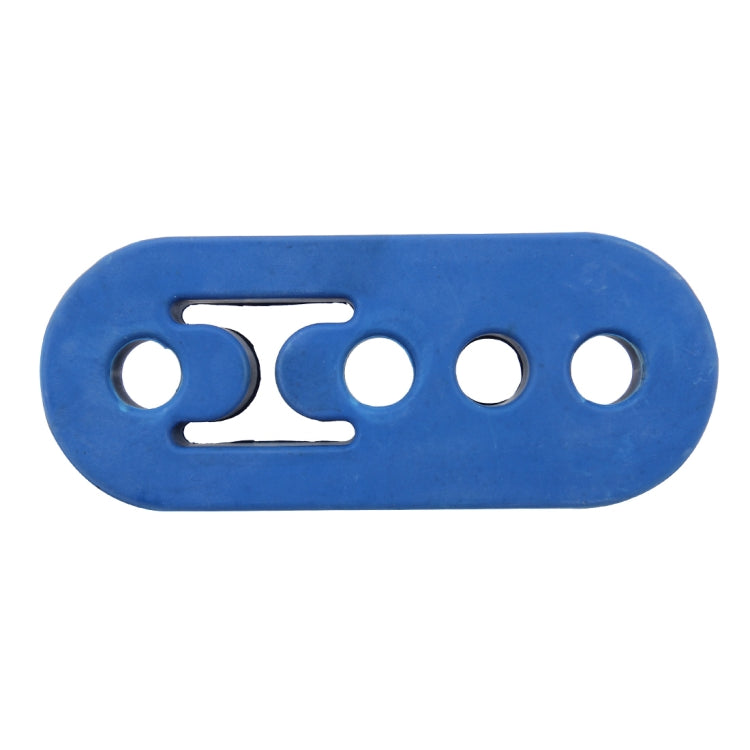 Universal Car 4 Holes Adjustable Rubber Mounting Bracket Exhaust Tube Hanging Rubber Tube(Blue) - Exhaust Pipes by PMC Jewellery | Online Shopping South Africa | PMC Jewellery | Buy Now Pay Later Mobicred