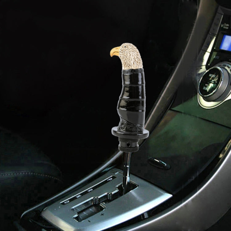Universal Car Eagle Shape Metal Gear Shift Knob Modified Car Auto Transmission Shift Lever Knob(Black) - Shift Knob by PMC TechLife | Online Shopping South Africa | PMC TechLife | Buy Now Pay Later Mobicred