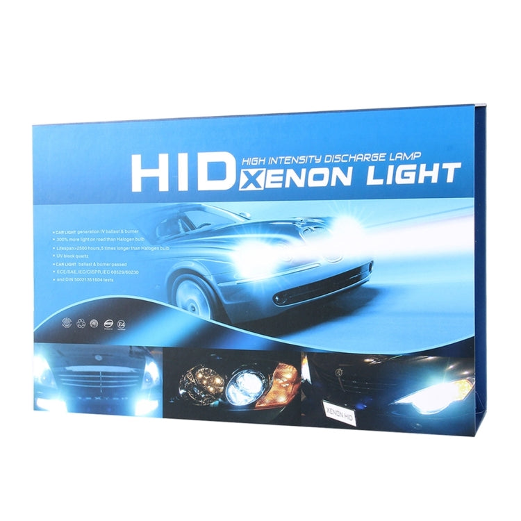 2PCS 35W HB3/9005 2800 LM Slim HID Xenon Light with 2 Alloy HID Ballast, High Intensity Discharge Lamp, Color Temperature: 4300K - Xenon Lights by PMC Jewellery | Online Shopping South Africa | PMC Jewellery | Buy Now Pay Later Mobicred