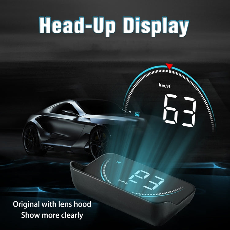 M8 3.5 inch Universal Car OBD2 HUD Vehicle-mounted Head Up Display - Head Up Display System by PMC Jewellery | Online Shopping South Africa | PMC Jewellery | Buy Now Pay Later Mobicred