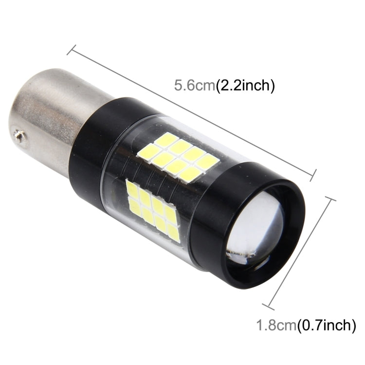 1156/BA15S 7W 420LM 42LEDs DC 12V SMD-3528 Car Tail Bulb Turn Signal Auto Reverse Lamp Daytime Turn Running Light Car Source (White Light) - free shipping - PMC TechLife - Order now!