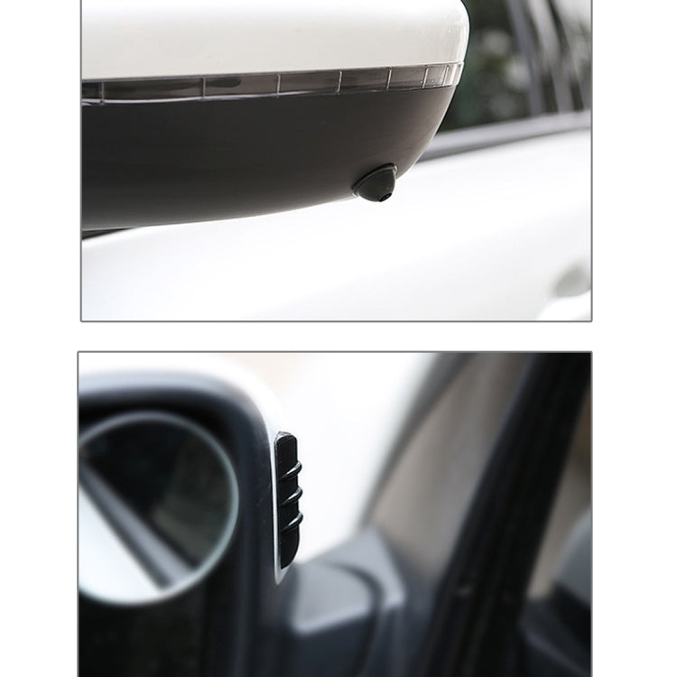 10 PCS Car Exterior Rubber Noise-cancelling Airflow-adjusting Kit - Decorative Sticker by PMC TechLife | Online Shopping South Africa | PMC TechLife