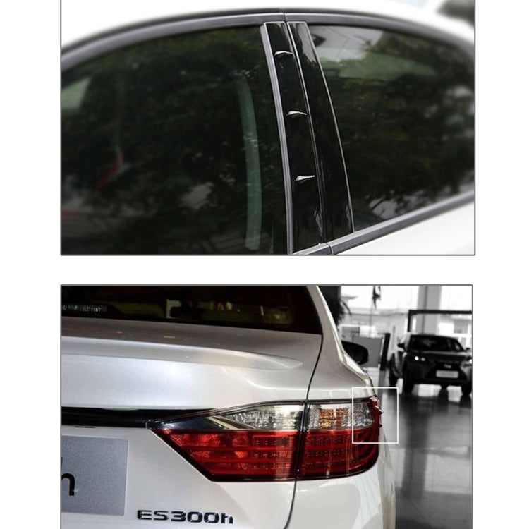 10 PCS Car Exterior Rubber Noise-cancelling Airflow-adjusting Kit - Decorative Sticker by PMC TechLife | Online Shopping South Africa | PMC TechLife
