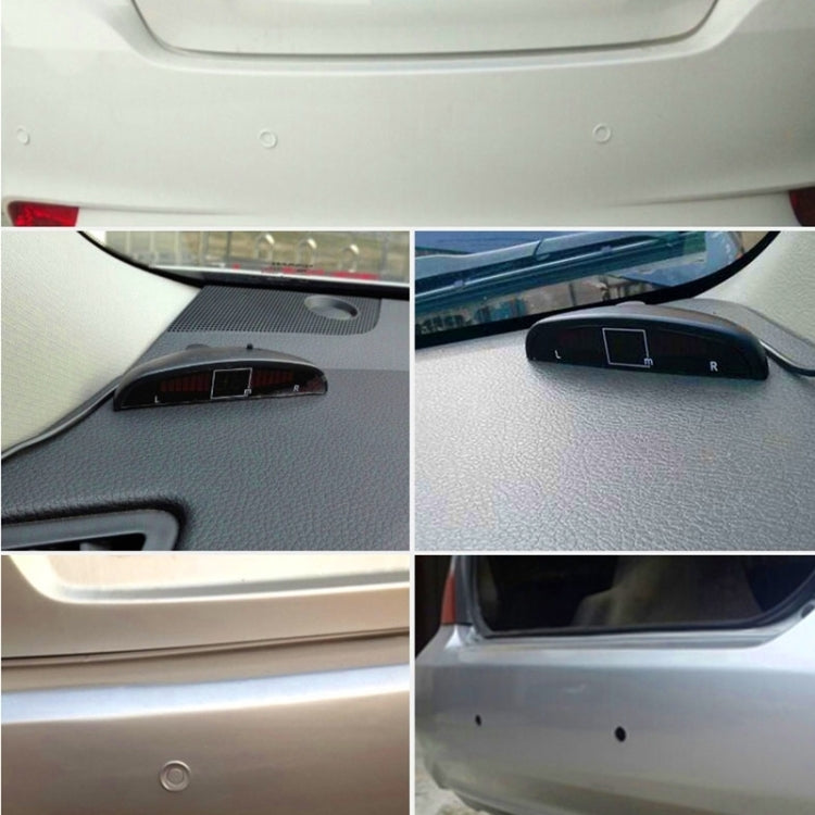 Car Buzzer Reverse Backup Radar System - Premium Quality 2 Parking Sensors Car Reverse Backup Radar System with LCD Display(Black) - Radar Detectors by PMC TechLife | Online Shopping South Africa | PMC TechLife | Buy Now Pay Later Mobicred