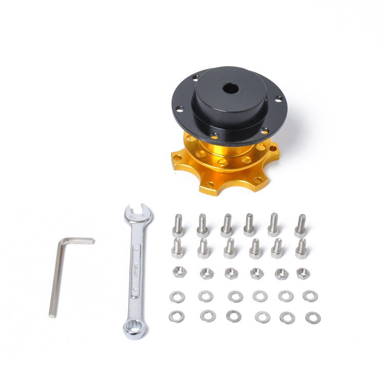 Universal Aluminum Car Steering Wheel Quick Release HUB Racing Adapter Snap Off Boss Kit - Other Tools by PMC Jewellery | Online Shopping South Africa | PMC Jewellery