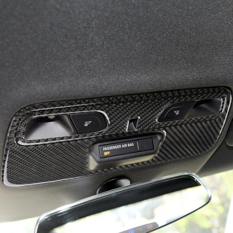 2 in 1 Car Carbon Fiber Dome Light Panel Decorative Sticker for Chevrolet Camaro 2016 - Car Interior Mouldings by PMC TechLife | Online Shopping South Africa | PMC TechLife | Buy Now Pay Later Mobicred