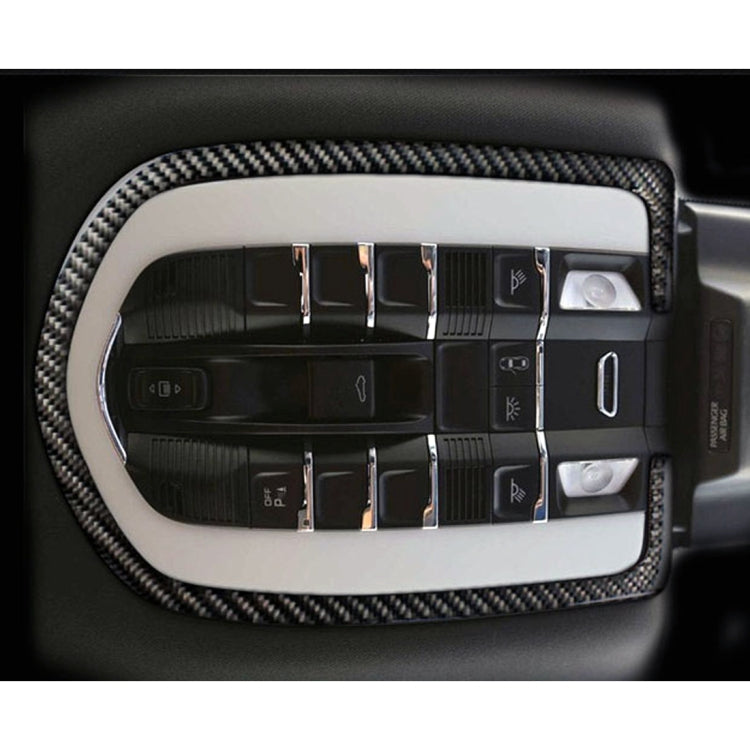 Carbon Fiber Car Dome Light Panel Decorative Sticker for Porsche Macan - Car Interior Mouldings by PMC TechLife | Online Shopping South Africa | PMC TechLife | Buy Now Pay Later Mobicred