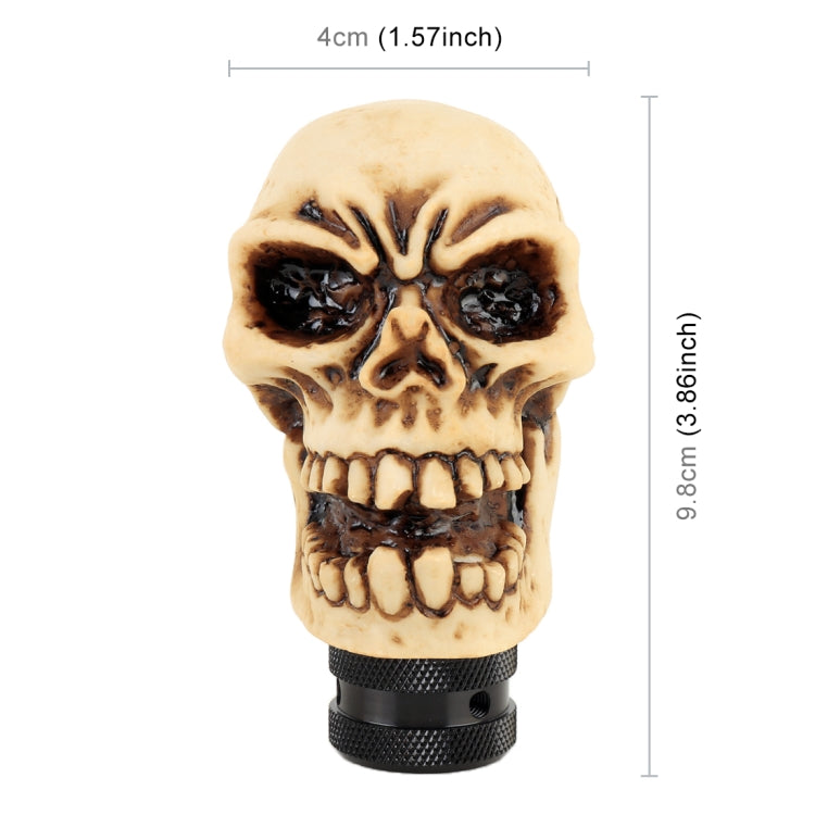 Universal Car Skull Shape Shifter Manual Automatic Gear Shift Knob - Shift Knob by PMC TechLife | Online Shopping South Africa | PMC TechLife | Buy Now Pay Later Mobicred