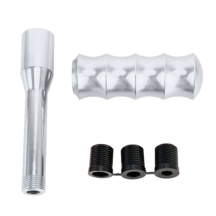 Universal Car Twisted Pattern Gear Head Gear Shift Knob (Silver) - free shipping - PMC TechLife - Order now!