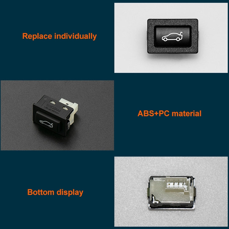 Car Trunk Switch Button for BMW F30, Left Driving - Car Switches by PMC TechLife | Online Shopping South Africa | PMC TechLife | Buy Now Pay Later Mobicred