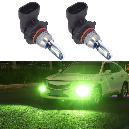 1 Pair 9006 DC12V 7.8W Car LED Fog Light (Lime Green) - Fog / Driving Lights by PMC Jewellery | Online Shopping South Africa | PMC Jewellery | Buy Now Pay Later Mobicred