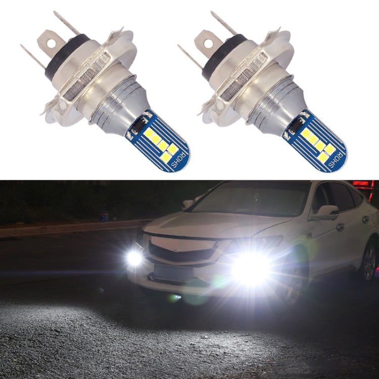 1 Pair H4 DC12V 7.8W Car LED Fog Light (White Light) - Fog / Driving Lights by PMC Jewellery | Online Shopping South Africa | PMC Jewellery | Buy Now Pay Later Mobicred