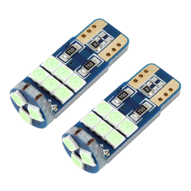 2 PCS T10 DC12 / 1W 9LEDs SMD-3030 Car Clearance Light(Ice Blue Light) - Clearance Lights by PMC Jewellery | Online Shopping South Africa | PMC Jewellery | Buy Now Pay Later Mobicred