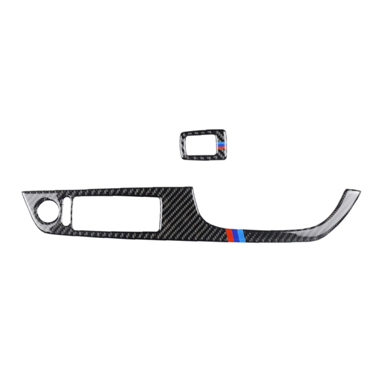 2 in 1 Three Color Carbon Fiber Car Right Driving Lifting Panel Decorative Sticker for BMW E92 2005-2012 - Car Interior Mouldings by PMC Jewellery | Online Shopping South Africa | PMC Jewellery