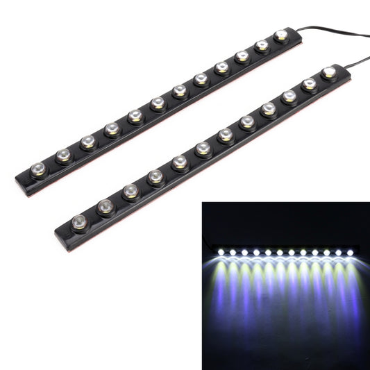 12LEDs SMD-5050 DC12V / 2.6W / 5500K / 131LM Car Daytime Running Light - Running Lights by PMC Jewellery | Online Shopping South Africa | PMC Jewellery | Buy Now Pay Later Mobicred