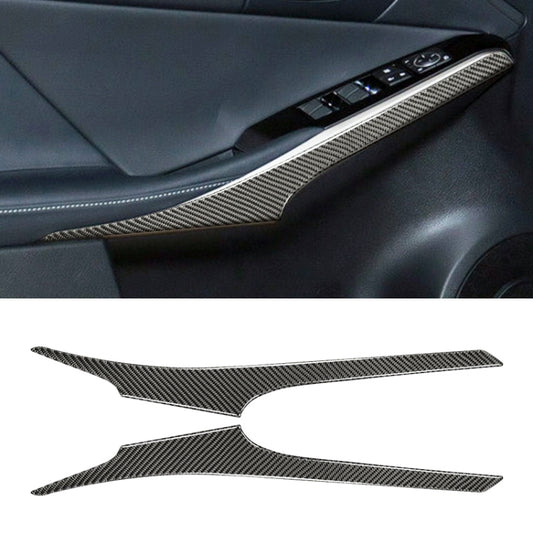 Car Carbon Fiber Door Decorative Strip for Lexus IS250 2013-, Left Drive - Car Interior Mouldings by PMC Jewellery | Online Shopping South Africa | PMC Jewellery | Buy Now Pay Later Mobicred