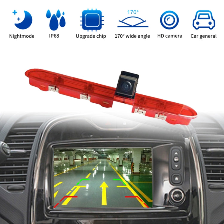 PZ471 Car Waterproof 170 Degree Brake Light View Camera for Citroen / Peugeot / Toyota - Rear View Cameras by PMC Jewellery | Online Shopping South Africa | PMC Jewellery | Buy Now Pay Later Mobicred