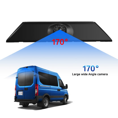 PZ474 Car Waterproof 170 Degree Brake Light View Camera + 7 inch Rearview Monitor for Iveco Daily 4 Gen - Rear View Cameras by PMC Jewellery | Online Shopping South Africa | PMC Jewellery | Buy Now Pay Later Mobicred