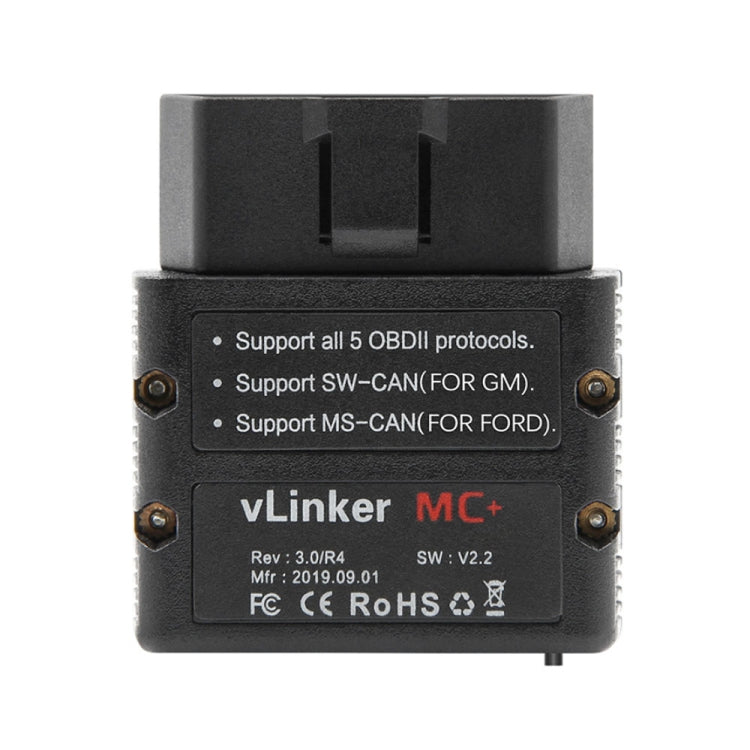 Vgate VLINKER MC+ V2.2 Bluetooth 4.0 Car OBD Fault Diagnosis Detector - free shipping - PMC TechLife - Order now!