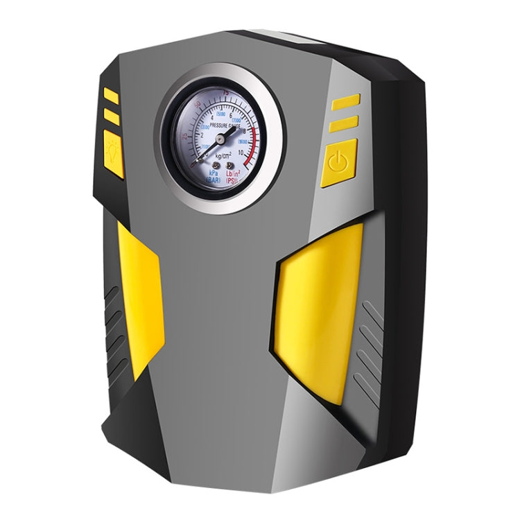 Car 12V Portable Inflatable Cylinder Pedal Pointer Air Pump with Light & Tool Box - Inflatable Pump by PMC TechLife | Online Shopping South Africa | PMC TechLife