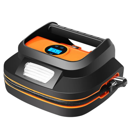 DC12V 120W 22-cylinder Portable Multifunctional Car Air Pump with LED Lamp, Style: Digital Display + Toolbox - Inflatable Pump by PMC Jewellery | Online Shopping South Africa | PMC Jewellery