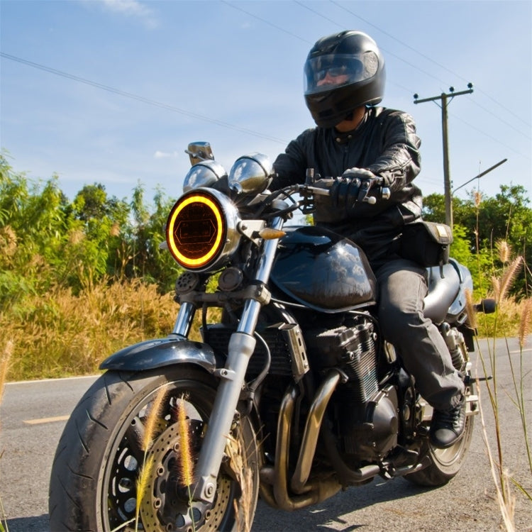 Motorcycle Crystal 5.75 inch LED Headlight Modification Accessories - Headlights by PMC TechLife | Online Shopping South Africa | PMC TechLife