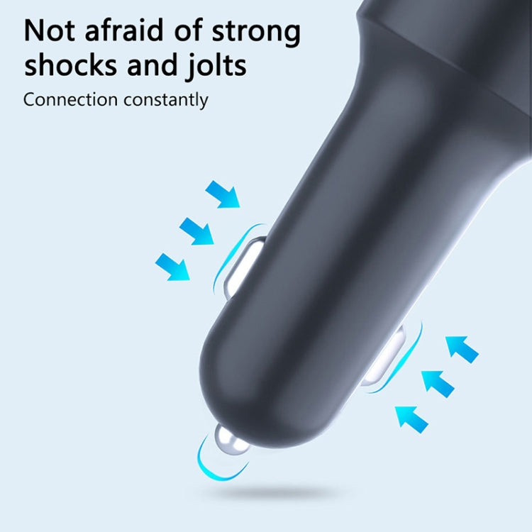 C12 Multifunctional Car Dual USB Charger Bluetooth FM Transmitter with Atmosphere Light - Bluetooth Car Kits by PMC TechLife | Online Shopping South Africa | PMC TechLife | Buy Now Pay Later Mobicred