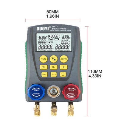 DUOYI DY517 Car Air Conditioning Repair Electronic Refrigerant Meter Air Conditioning Fluoride Meter - Electronic Test by DUOYI | Online Shopping South Africa | PMC Jewellery | Buy Now Pay Later Mobicred