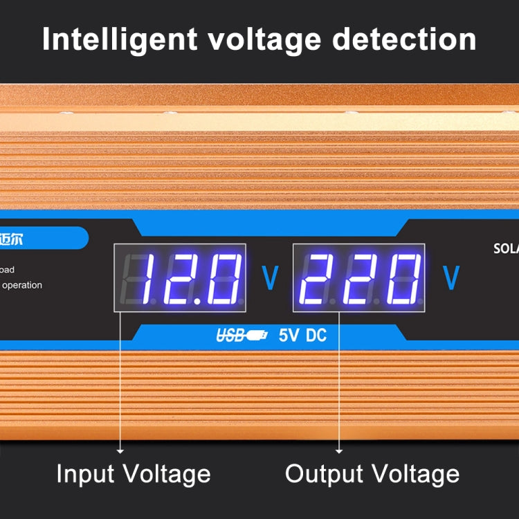 Carmaer Modified Sine Wave 24V to 220V 500W Car Multi-function Double Digital Display Inverter Household Power Converter - Modified Square Wave by PMC Jewellery | Online Shopping South Africa | PMC Jewellery | Buy Now Pay Later Mobicred