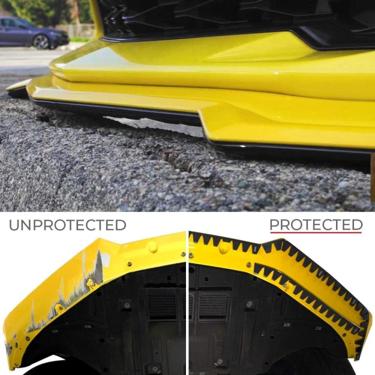 Car Modified Bumper Guard Kit Carbon Fiber Texture - Bumper by PMC TechLife | Online Shopping South Africa | PMC TechLife | Buy Now Pay Later Mobicred