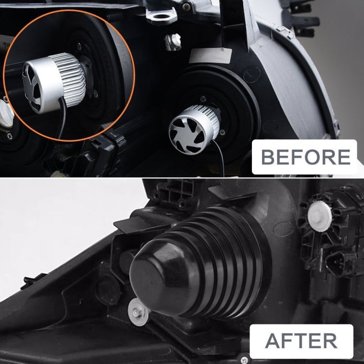 1 Pair Universal Headlight Soft Rubber Dust Cover, Suitable for 70-100cm Inner Diameter - free shipping - PMC TechLife - Order now!
