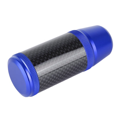 Universal Car Carbon Fiber Metal Gear Shift Knob (Blue) - Shift Knob by PMC Jewellery | Online Shopping South Africa | PMC Jewellery | Buy Now Pay Later Mobicred