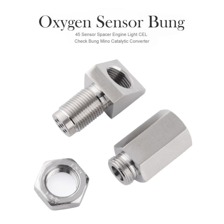 Car 45 Degree Oxygen Sensor M18x1.5 Adapter - Automobiles Sensors by PMC TechLife | Online Shopping South Africa | PMC TechLife | Buy Now Pay Later Mobicred