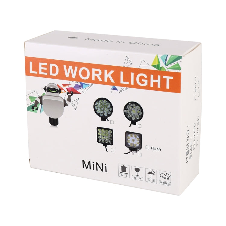 Car Round Work Light with 21LEDs SMD-2835 Lamp Beads - Work Lights by PMC TechLife | Online Shopping South Africa | PMC TechLife | Buy Now Pay Later Mobicred