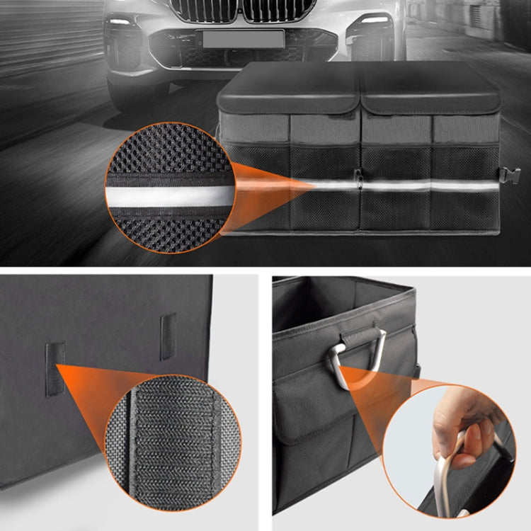 Soft Middle Partition Car Trunk Foldable Storage Box, Size: 58 x 40 x 30cm - Stowing Tidying by PMC TechLife | Online Shopping South Africa | PMC TechLife | Buy Now Pay Later Mobicred