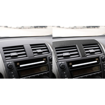 Carbon Fiber Car Central Control Air Outlet Decorative Sticker for Toyota Old RAV4 2006-2013,Left and Right Drive Universal - Car Interior Mouldings by PMC Jewellery | Online Shopping South Africa | PMC Jewellery | Buy Now Pay Later Mobicred