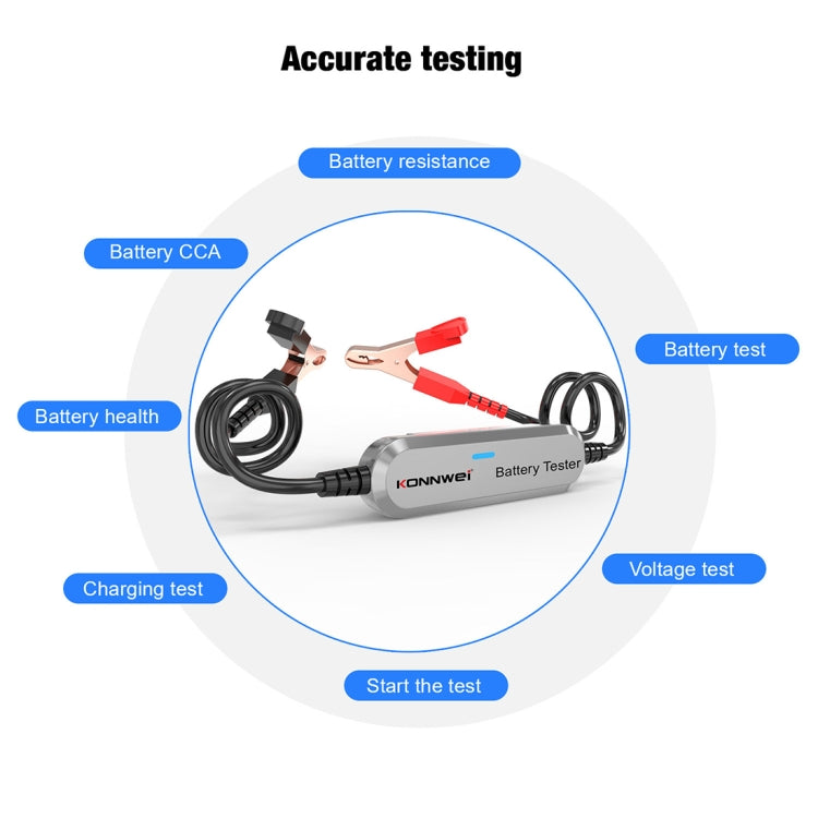 KONNWEI BK100 X431 BST360 Car Bluetooth Battery Tester - Electronic Test by KONNWEI | Online Shopping South Africa | PMC Jewellery | Buy Now Pay Later Mobicred