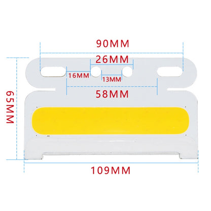 10 PCS ZS-7009 DC24V Waterproof Car / Truck Side Marker Indicator Lights Bulb Lamp(White Light) - Clearance Lights by PMC Jewellery | Online Shopping South Africa | PMC Jewellery | Buy Now Pay Later Mobicred