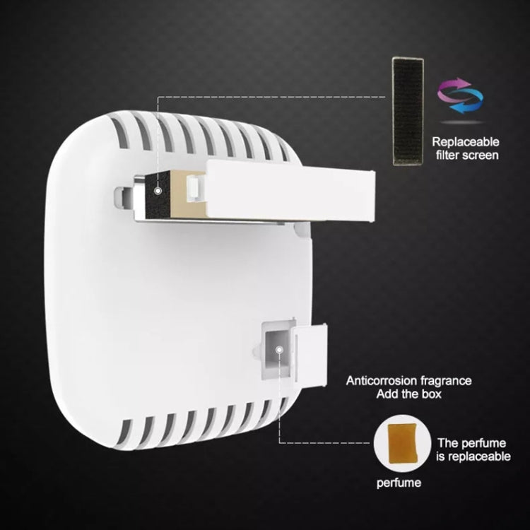 MC-CZ00 Car Negative Ion Smart USB Air Purifier(Black) - Air Purifier by PMC TechLife | Online Shopping South Africa | PMC TechLife | Buy Now Pay Later Mobicred