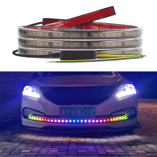 Z15-150CM 150cm DC12V-24V Car Front Grille LED RGB Daytime Running Lights Strip Colorful Lamp - Running Lights by PMC Jewellery | Online Shopping South Africa | PMC Jewellery | Buy Now Pay Later Mobicred