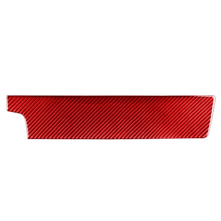 Car Carbon Fiber Passenger Center Control Panel Decorative Sticker for Toyota RAV4 2006-2013, Left Drive (Red) - Car Interior Mouldings by PMC Jewellery | Online Shopping South Africa | PMC Jewellery | Buy Now Pay Later Mobicred