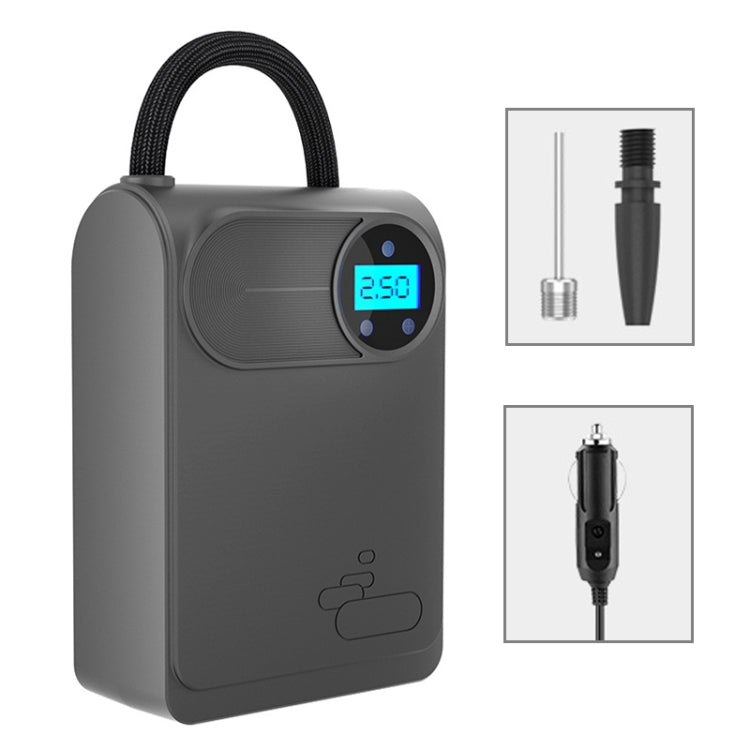 12V Portable Car Tire Air Pump Style:Digital Display Version - Inflatable Pump by PMC TechLife | Online Shopping South Africa | PMC TechLife