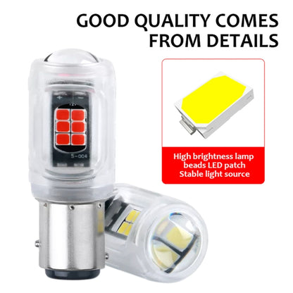 2pcs 1156 DC12V / 2.16W / 0.18A / 480LM Car LED Turn Signal Light(Red Light) - Arrow Turn Lights by PMC Jewellery | Online Shopping South Africa | PMC Jewellery | Buy Now Pay Later Mobicred