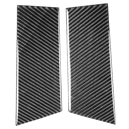 Car Carbon Fiber B-Pillar Decorative Sticker for Nissan 350Z 2003-2009, Left and Right Drive Universal - Car Interior Mouldings by PMC Jewellery | Online Shopping South Africa | PMC Jewellery | Buy Now Pay Later Mobicred