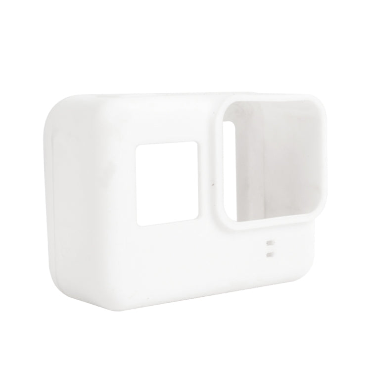 For GoPro HERO5 Silicone Housing Protective Case Cover Shell(White) - Silicone Cases by PMC Jewellery | Online Shopping South Africa | PMC Jewellery | Buy Now Pay Later Mobicred