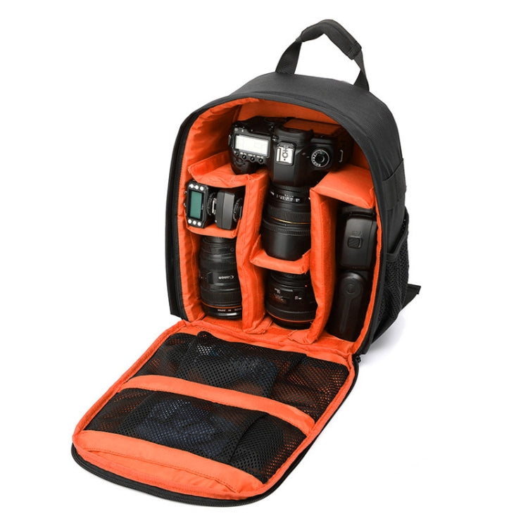 INDEPMAN DL-B012 Portable Outdoor Sports Backpack Camera Bag for GoPro, SJCAM, Nikon, Canon, Xiaomi Xiaoyi YI, Size: 27.5 * 12.5 * 34 cm(Orange) - free shipping - PMC TechLife - Order now!